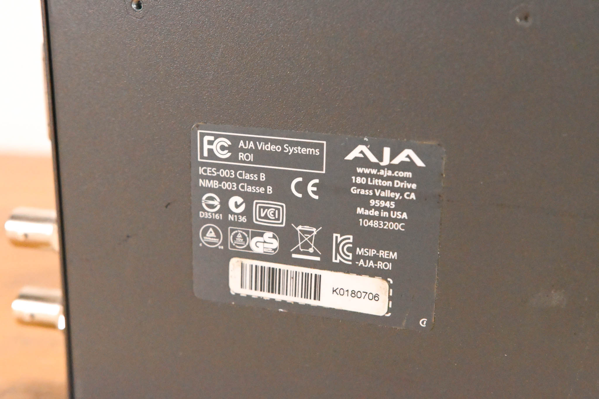 AJA ROI DVI/HDMI to SDI Mini-Converter (NO POWER SUPPLY)