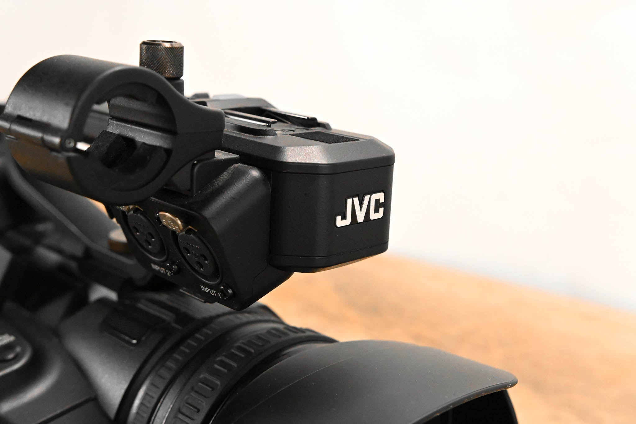 JVC GY-HM200U 4KCAM Compact Handheld Streaming Camcorder