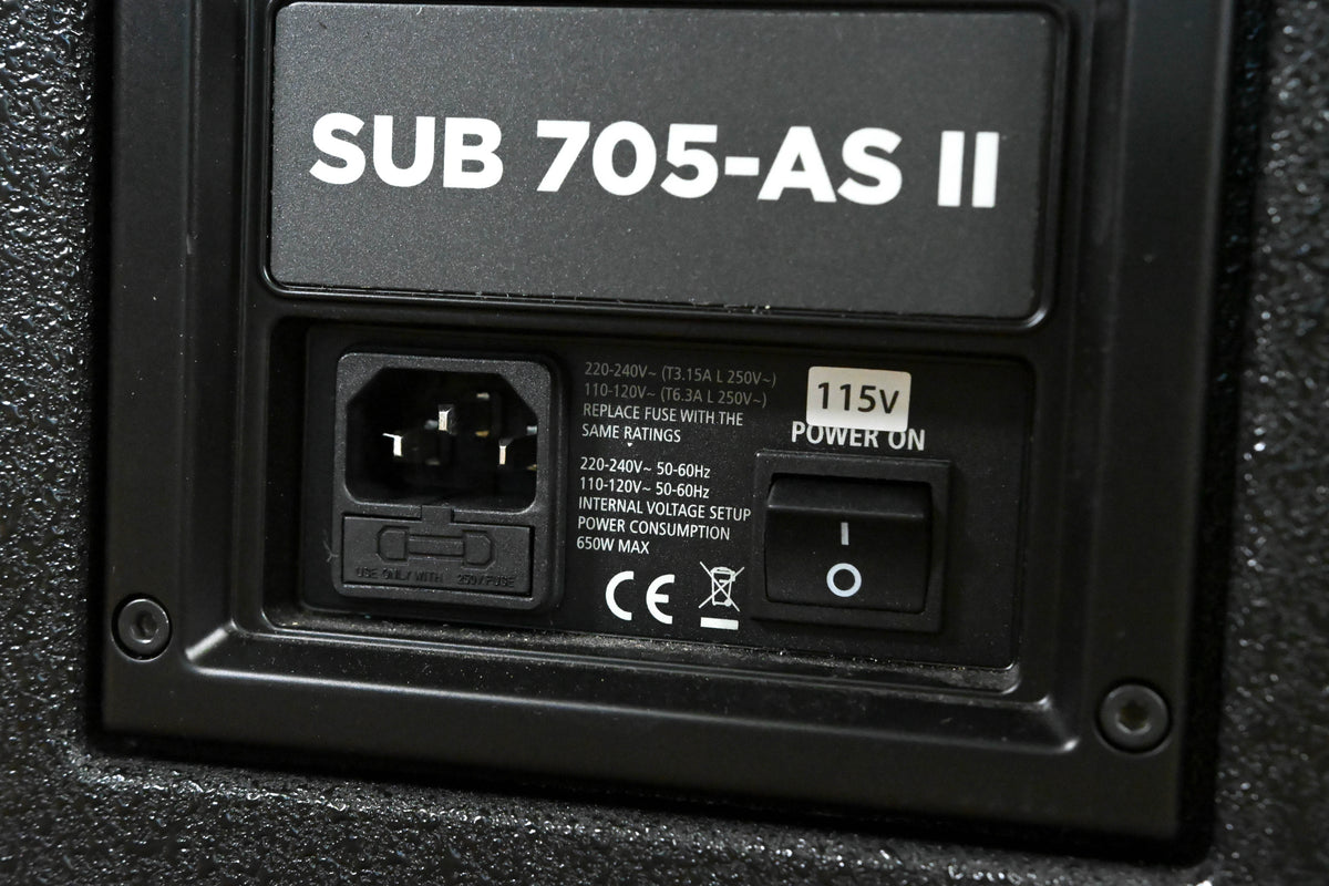 RCF SUB 705-AS II 15-inch Active Subwoofer