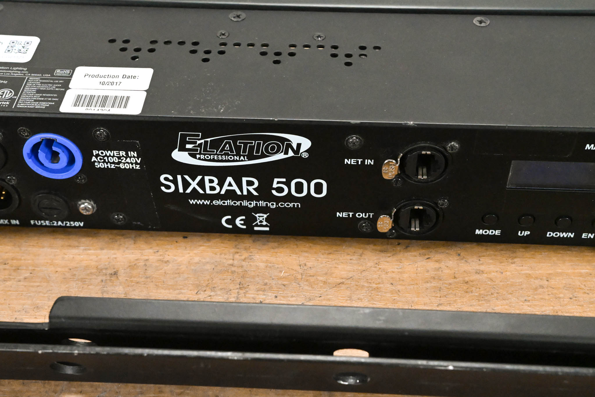 Elation SIXBAR 500 6x 12W RGBAW+UV LED Batten Fixture