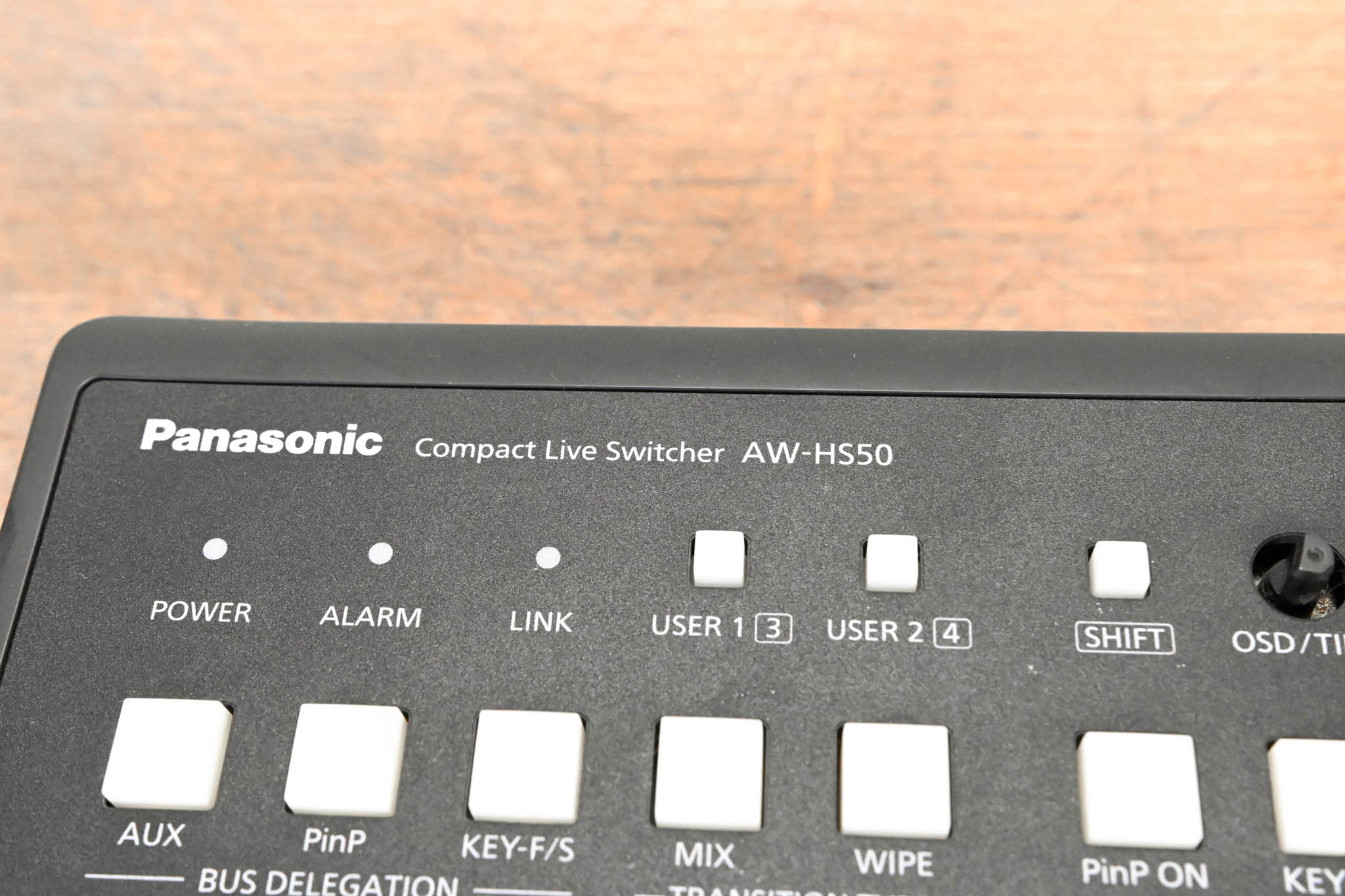 Panasonic AW-HS50 Compact HD/SD Live Video Switcher (NO POWER SUPPLY)