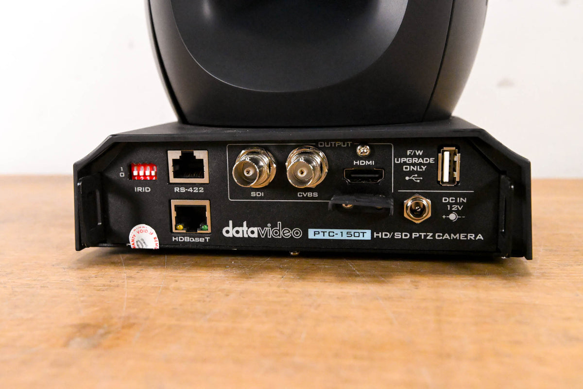 Datavideo PTC-150T HD/SD PTZ Video Camera with HDBaseT (NO POWER SUPPLY)