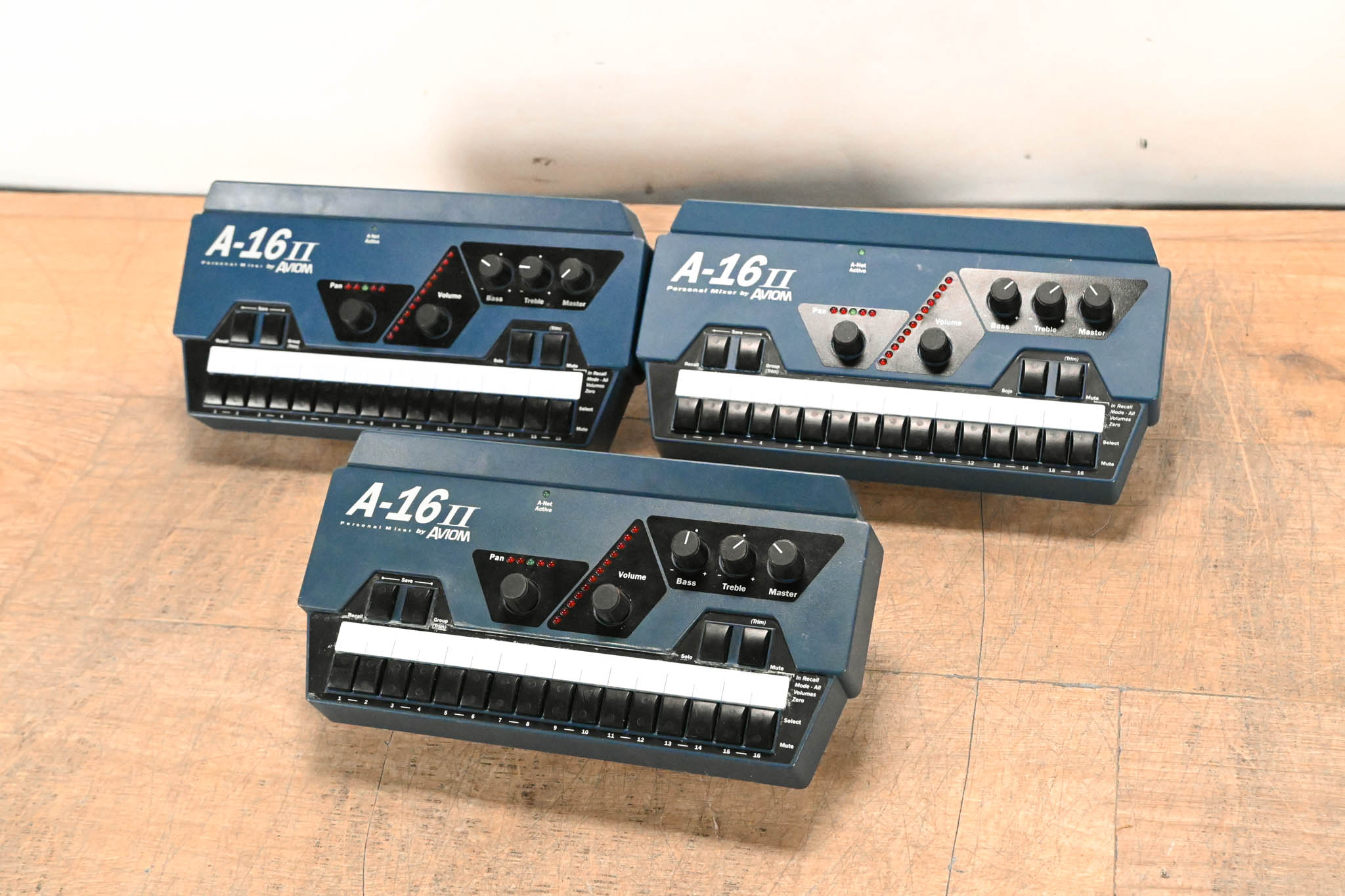 Aviom A-16II Personal Mixer (Pack of 3)