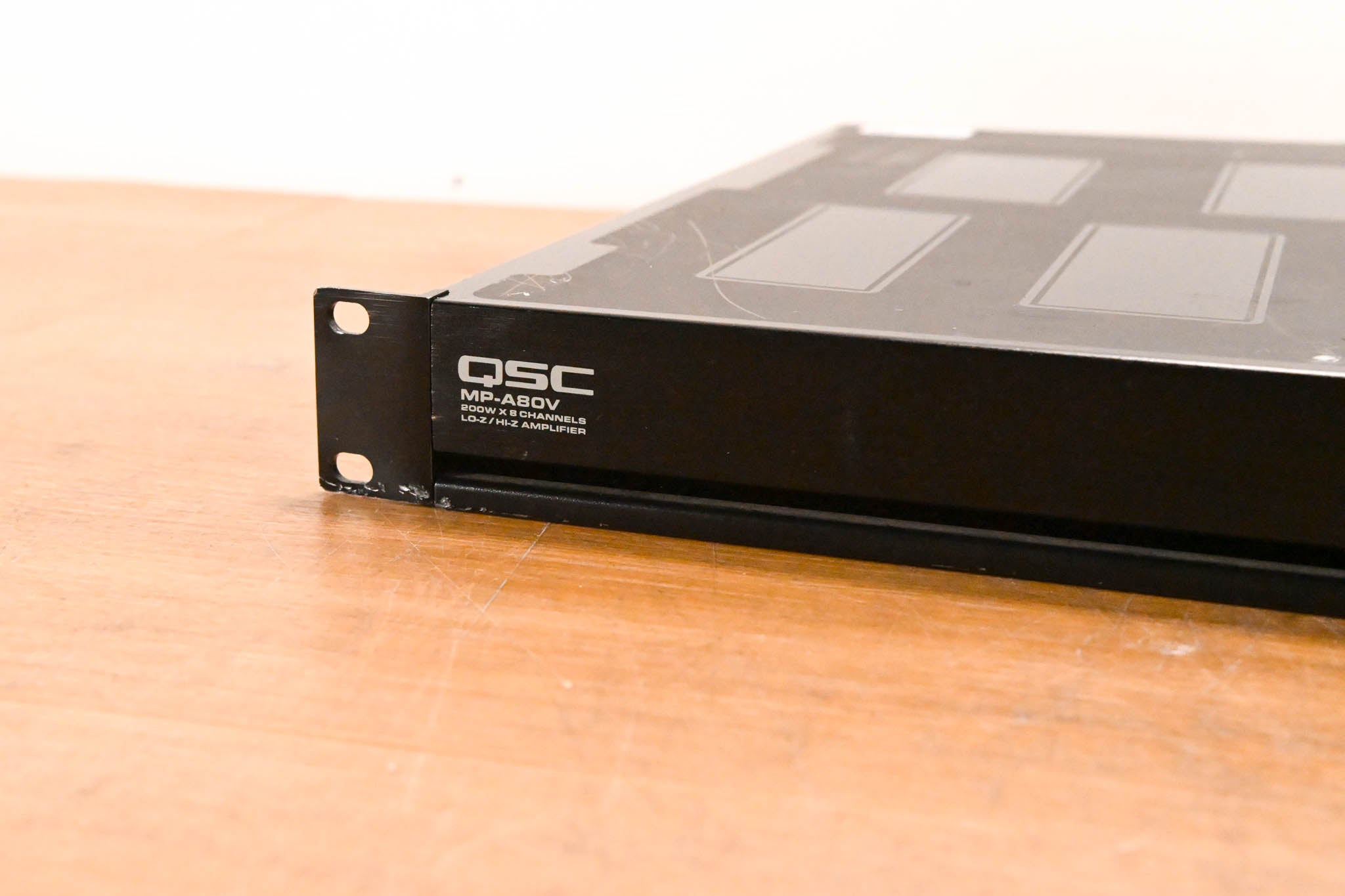 QSC MP-A80V 1600W 8-Channel 70V Power Amplifier