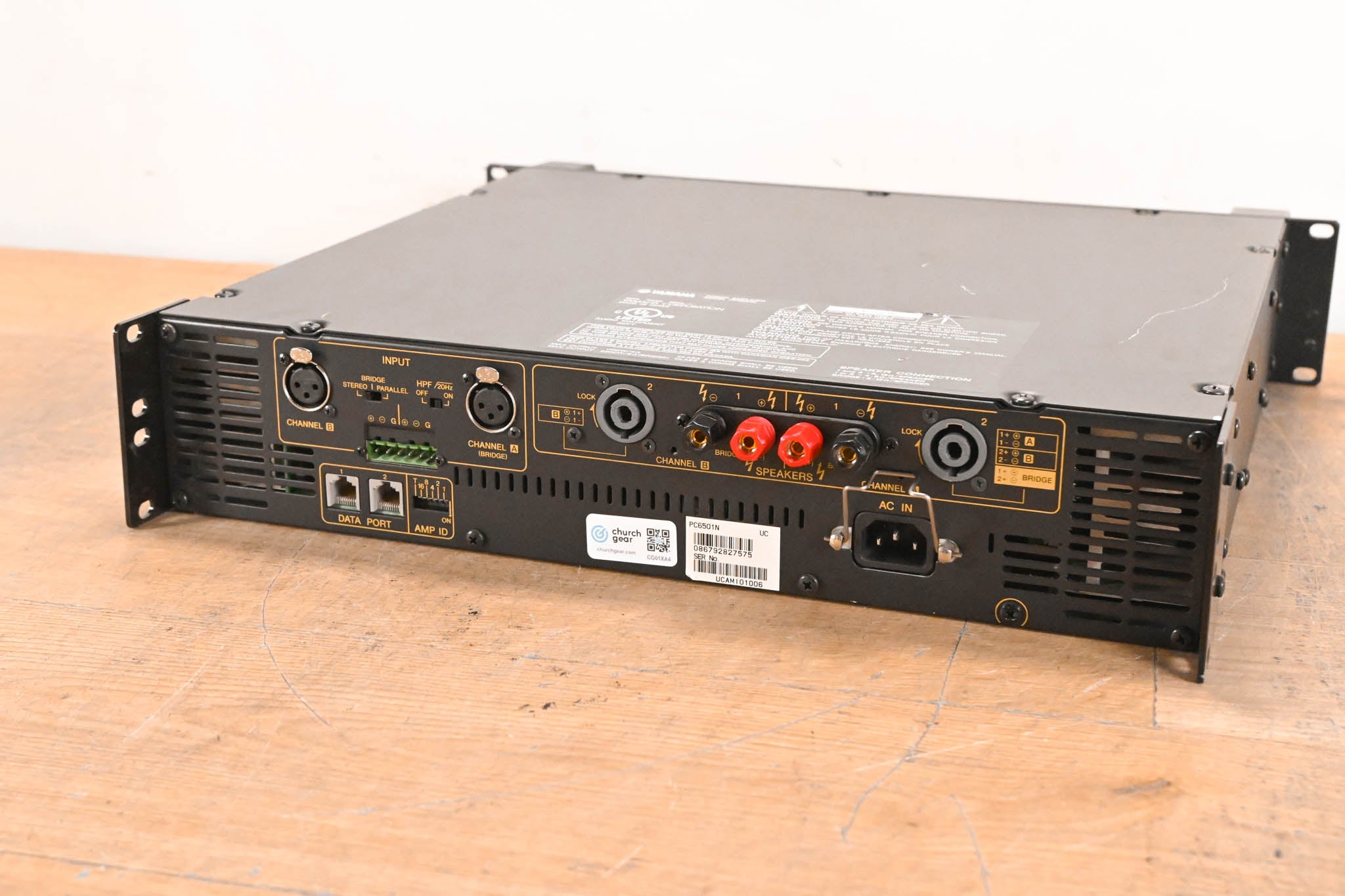 Yamaha PC6501N 2-Channel Power Amplifier