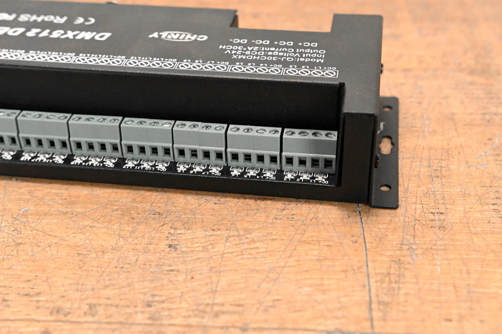 Chinly QJ-30CHDMX 30-Channel DMX512 Decoder