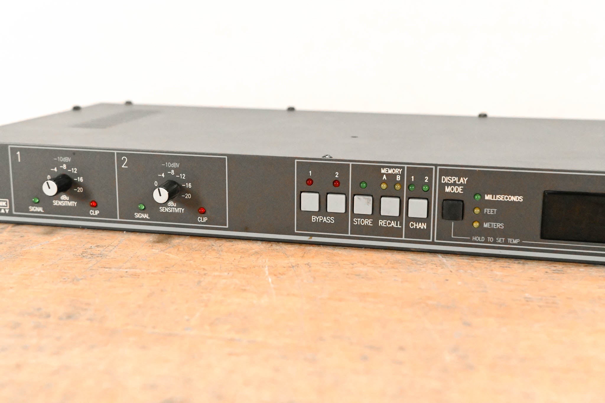 Rane AD 22 2-Channel Audio Delay Unit (NO POWER SUPPLY)