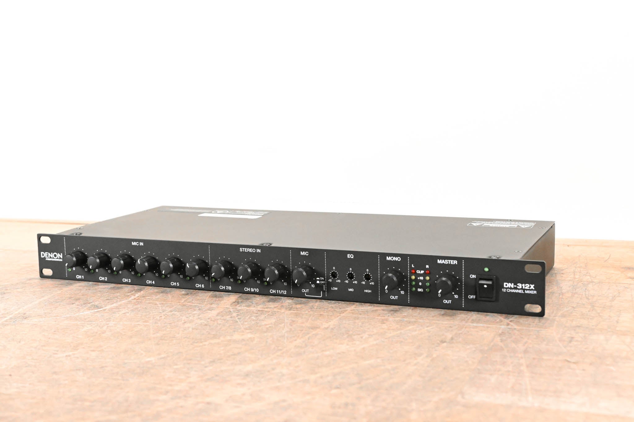 Denon DN-312X 12-Channel Rack-Mountable Mic/Line Mixer