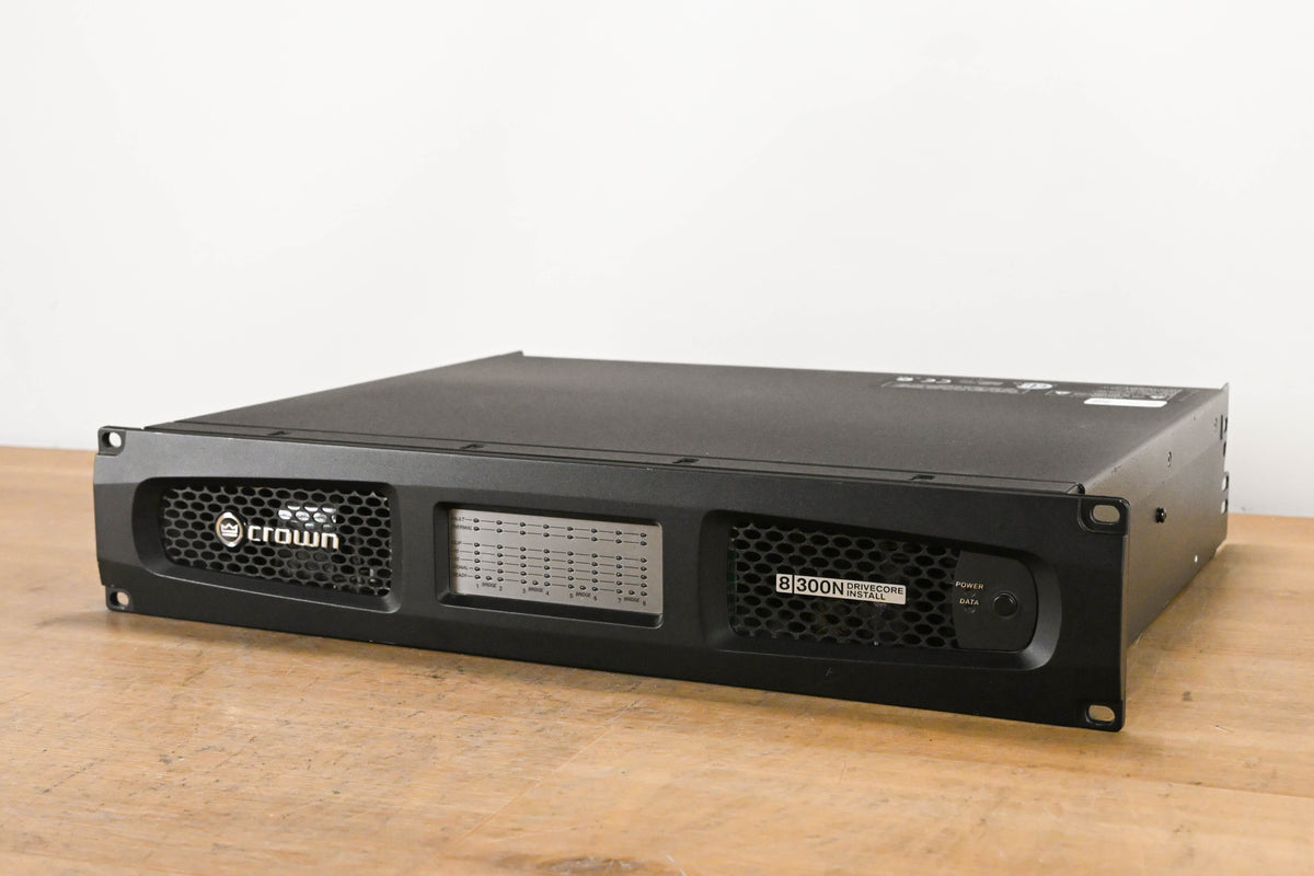 Crown DCi 8|300N 8-Channel, 300W @ 4 ohms Power Amplifier w/ BLU link