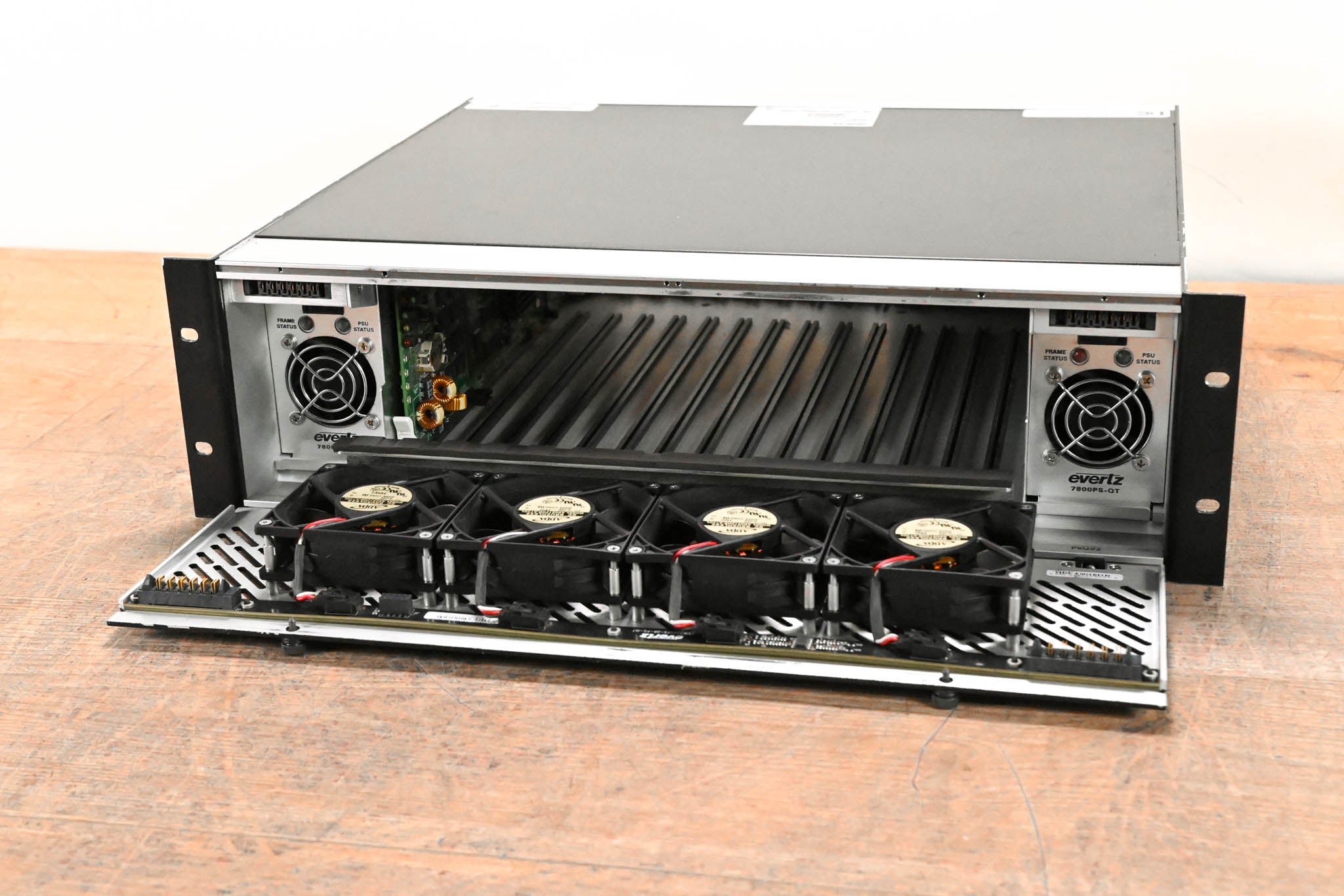 Evertz 7800FR-QT 3U Rack-Mountable Quiet Multiframe