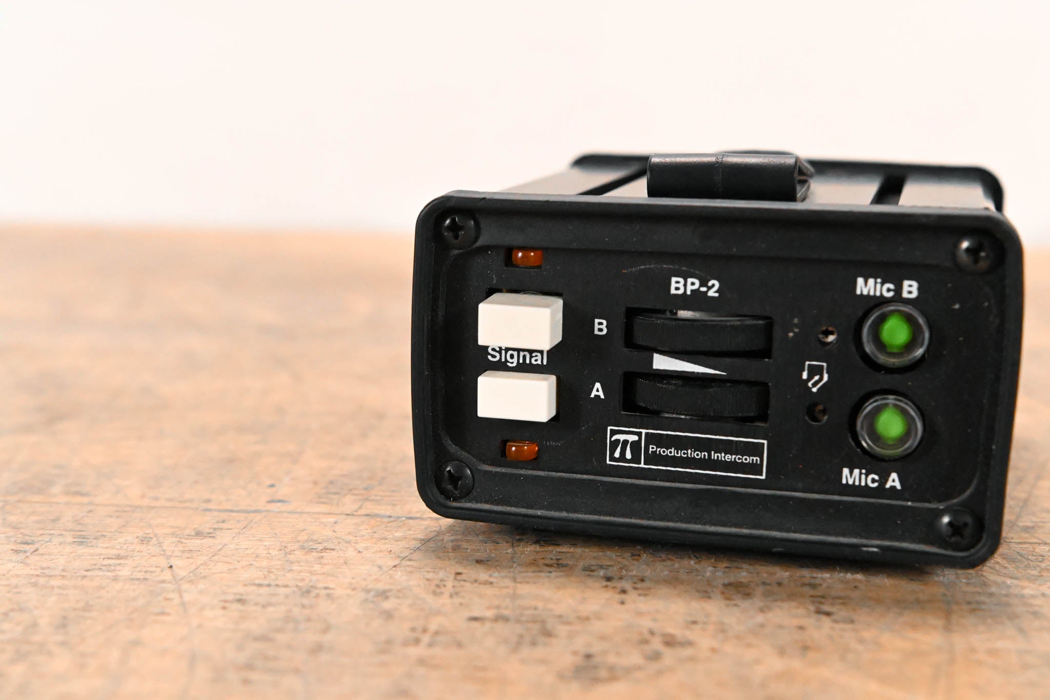 Production Intercom BP-2 2-Channel Headset Station Belt Pack
