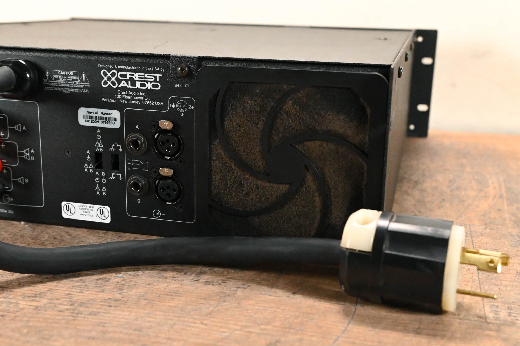 Crest Audio CA12 2-Channel Power Amplifier