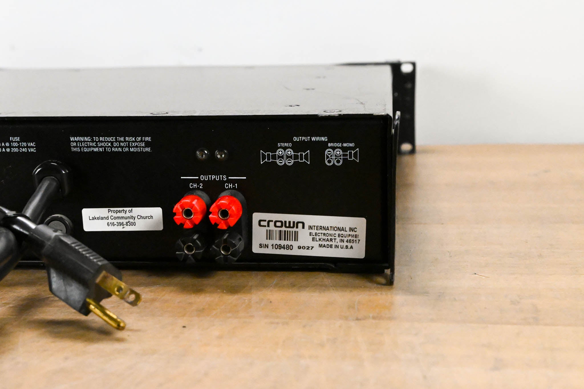 Crown K2 2-Channel Power Amplifier