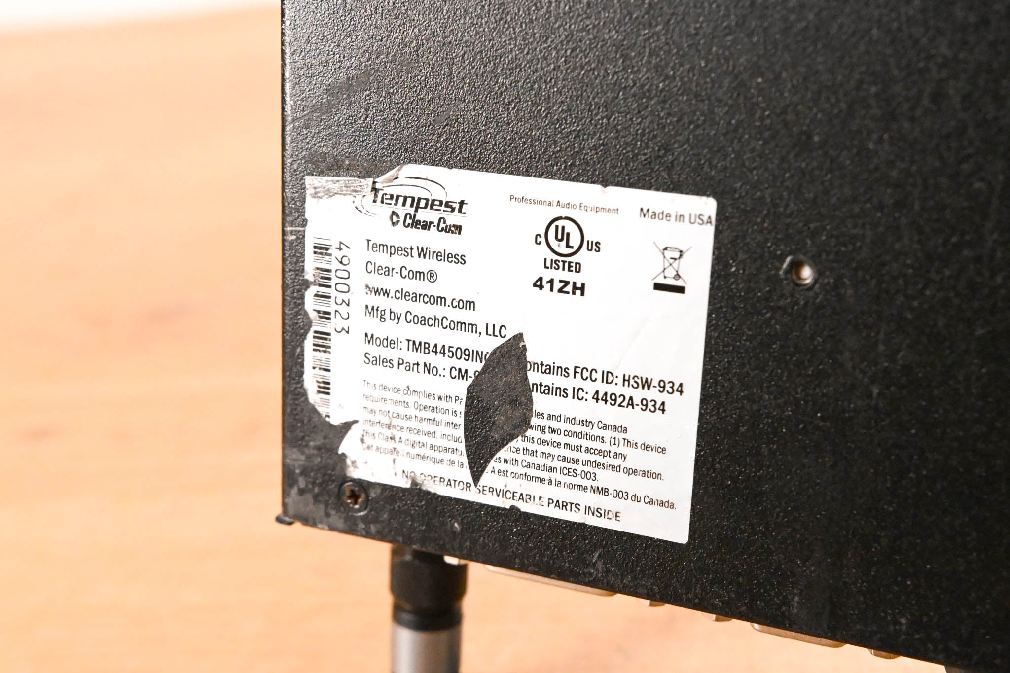 Clear-Com CM-944 Tempest 900 MHz 4-Channel Base Station