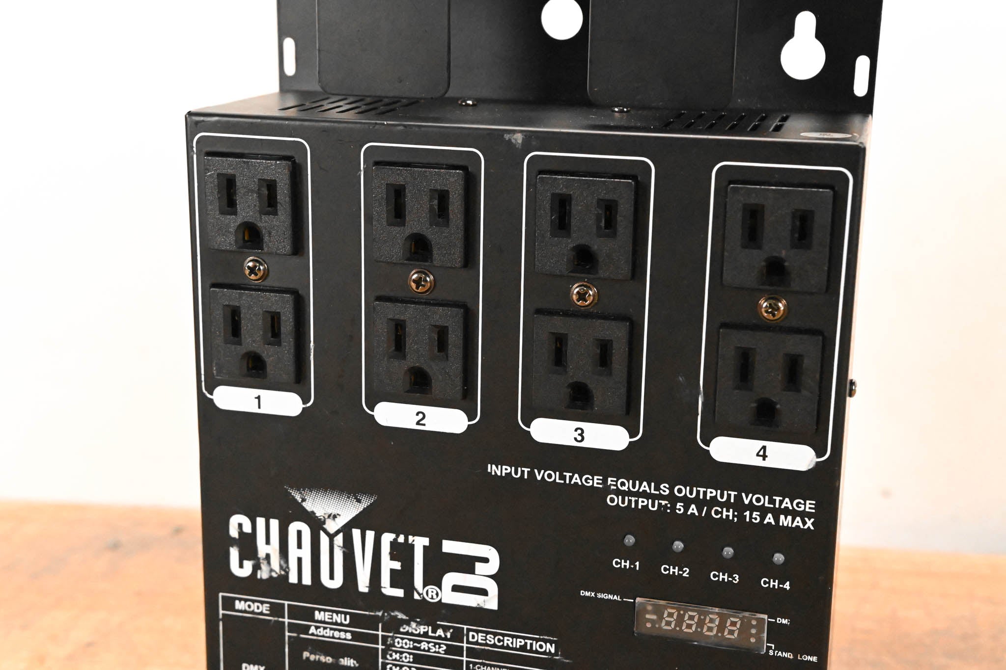 Chauvet DMX-4 4-Channel DMX Dimmer/Relay Pack