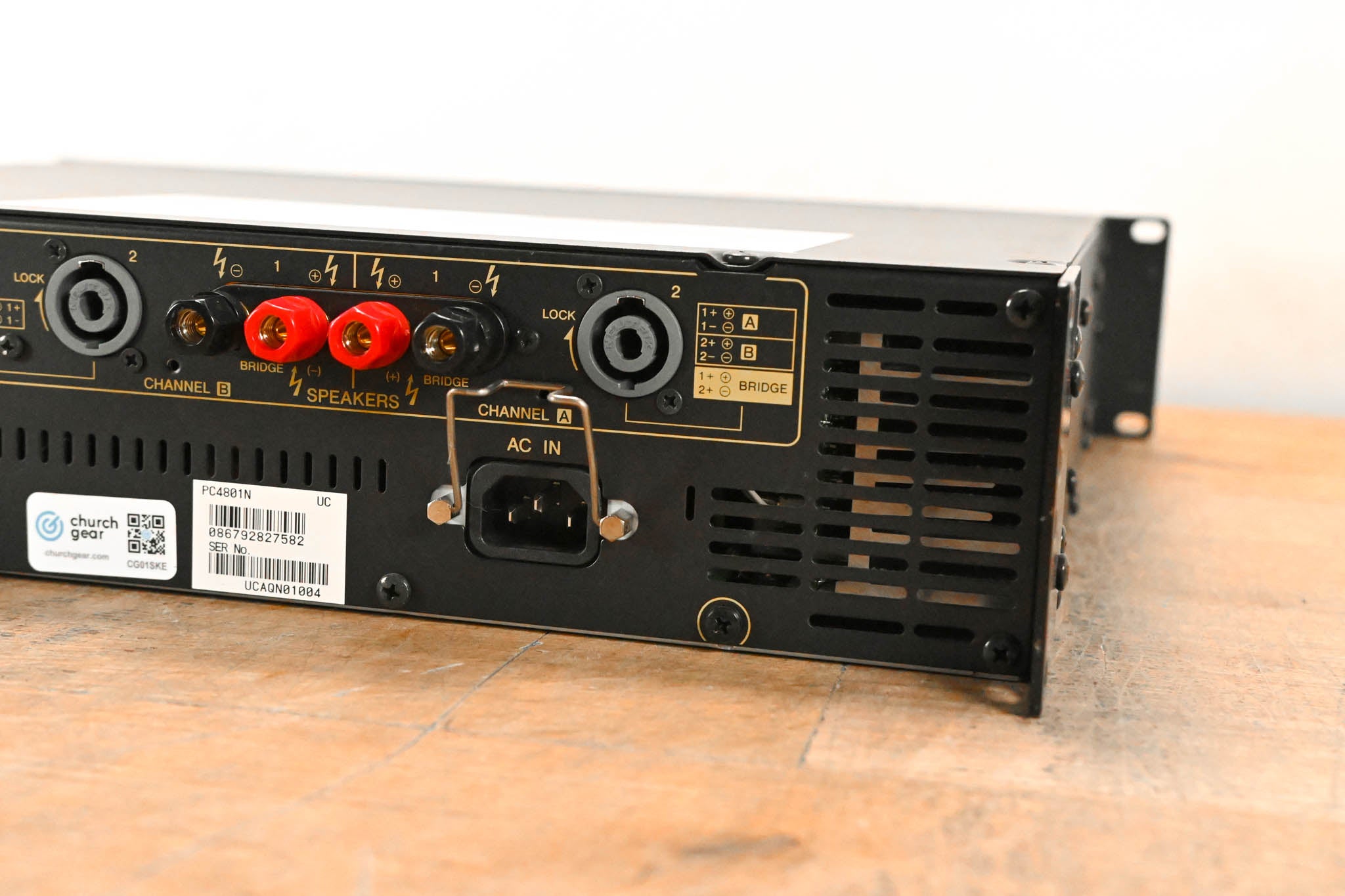 Yamaha PC4801N 2-Channel 475W Power Amplifier CG01SKE