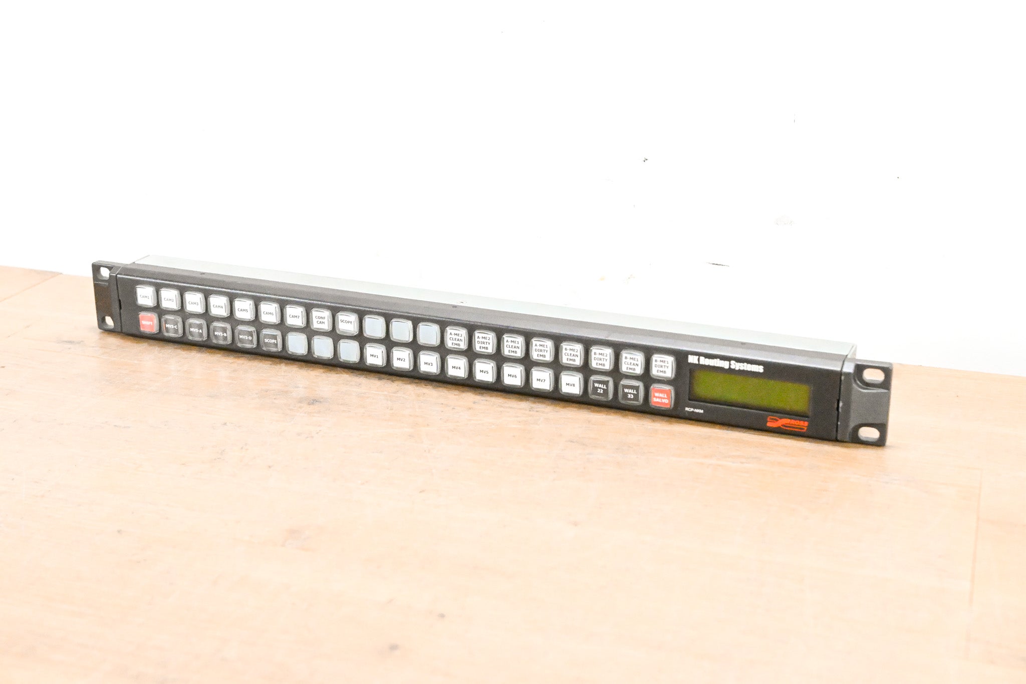Ross RCP-NKM 1RU Remote Control Panel (NO POWER SUPPLY)