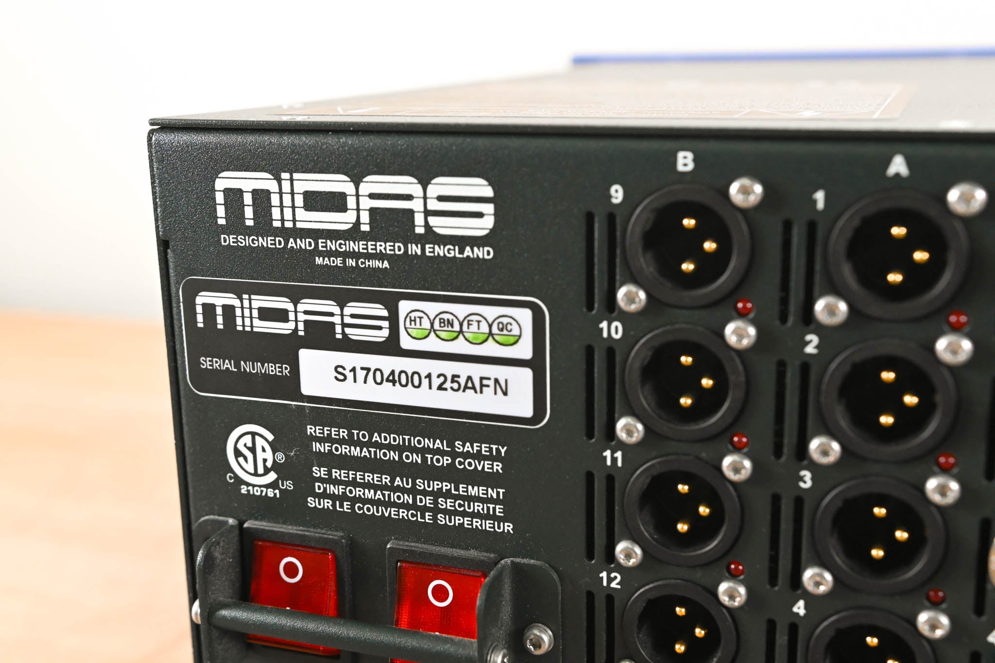 Midas DL251 PRO Series 48-input / 16-output Stage Box