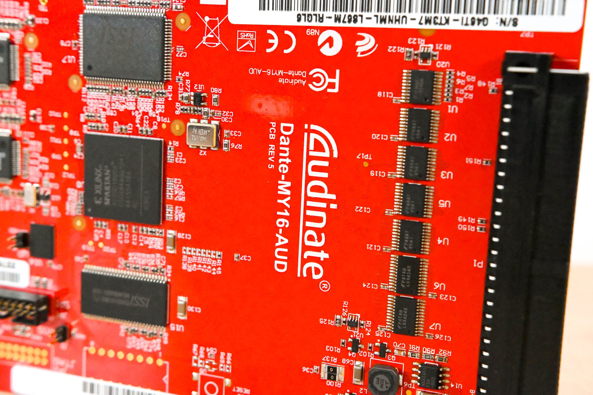 Audinate Dante-MY16-AUD 16-Channel Dante Network I/O Card