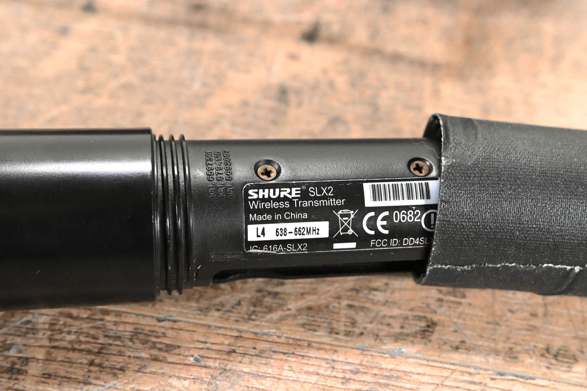 Shure SLX24/SM58 Handheld Wireless System - L4 Band: 638-662 MHz