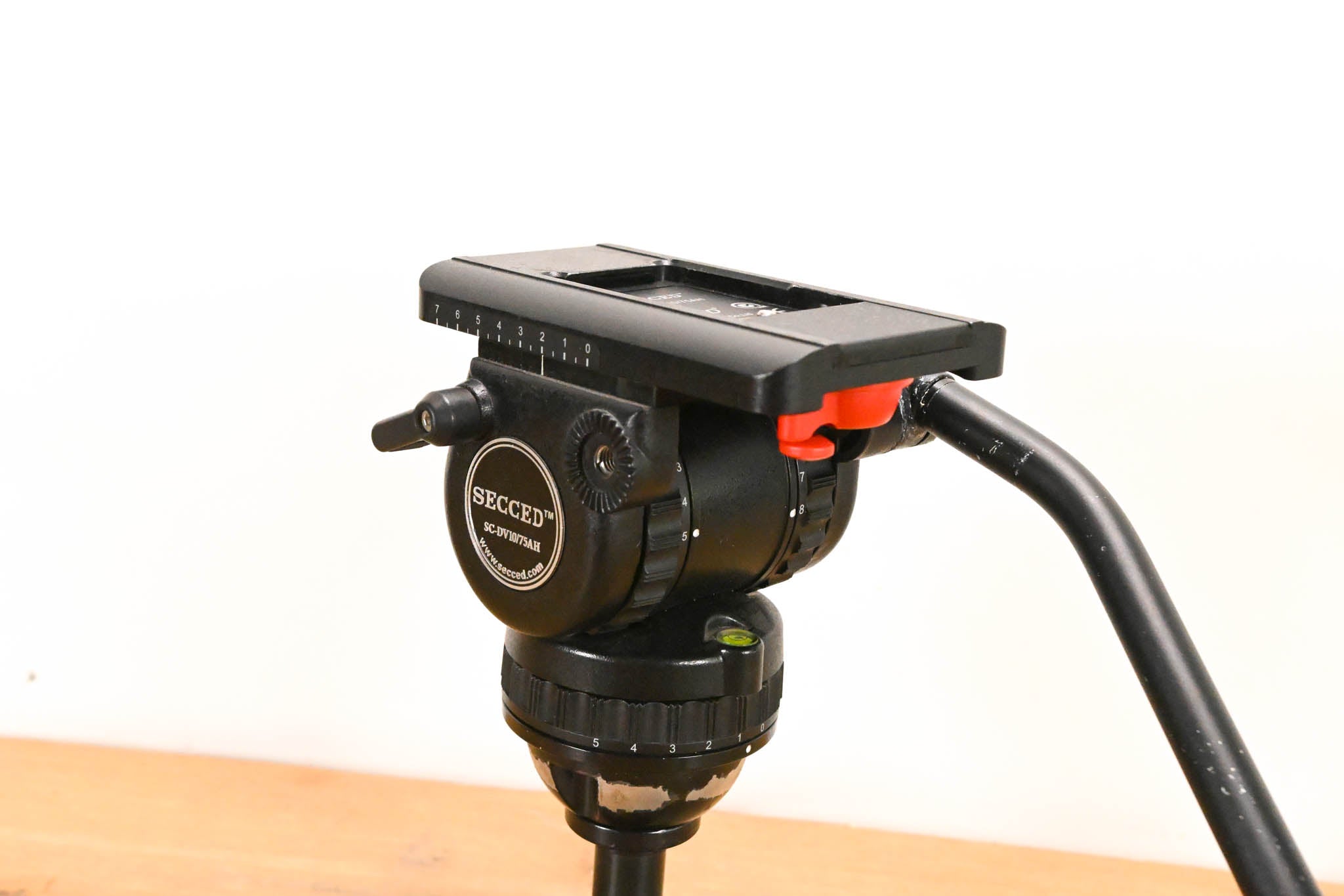 Secced SC-DV10/75AH 75mm Fluid Video Head w/ Pan Bar