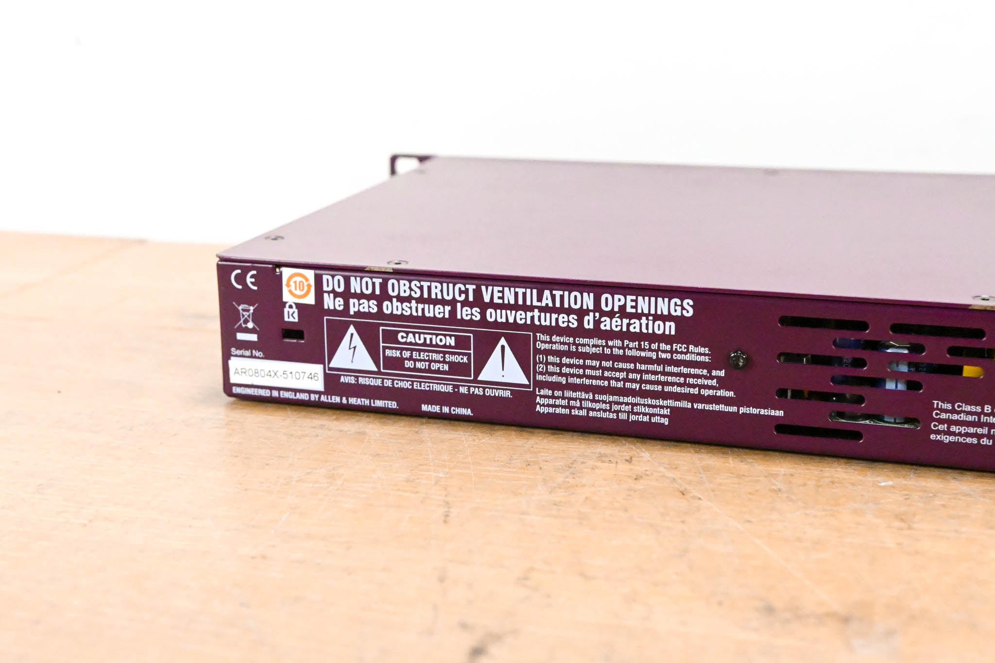 Allen & Heath GLD-AR84 8x4 I/O Expander AudioRack