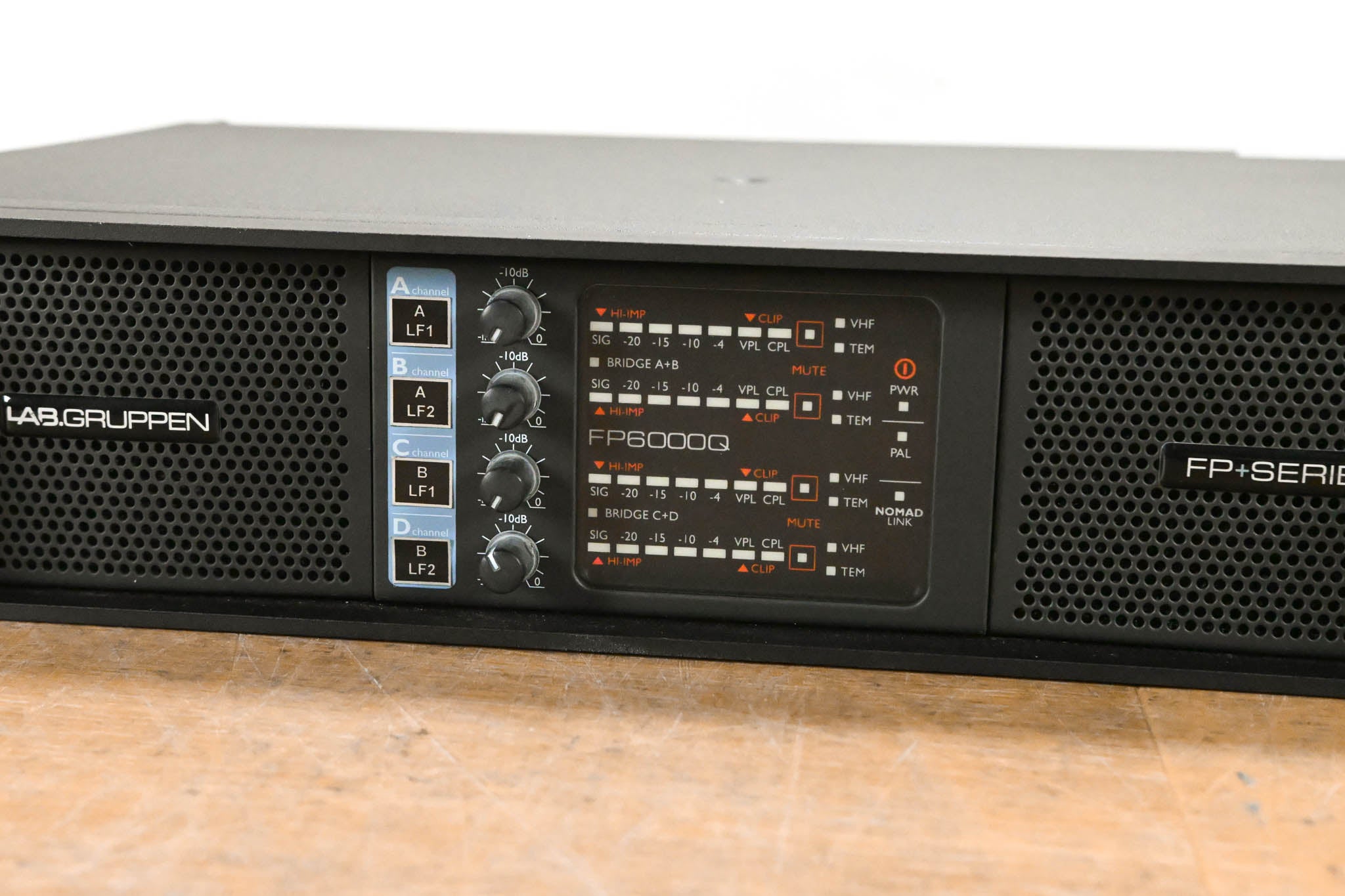 Lab Gruppen FP6000Q 6000W Four-Channel Power Amplifier