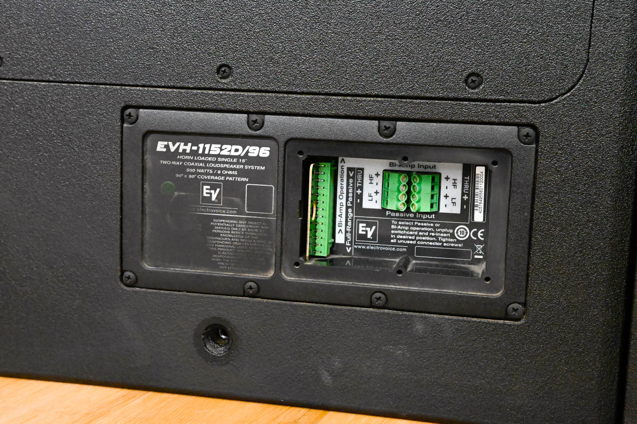 Electro-Voice (EV) EVH-1152D/96 15" Point-Source Loudspeaker (PAIR)