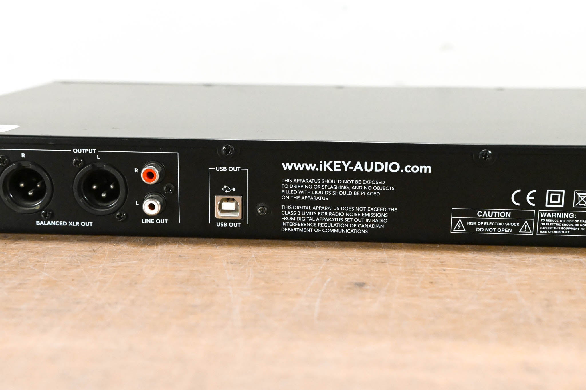 iKey Audio RM3 Rackmount Digital Audio Recorder (NO POWER SUPPLY)