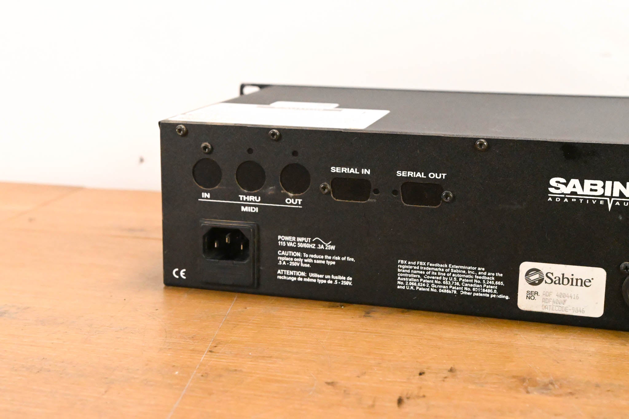 Sabine Power-Q ADF-4000 Processor