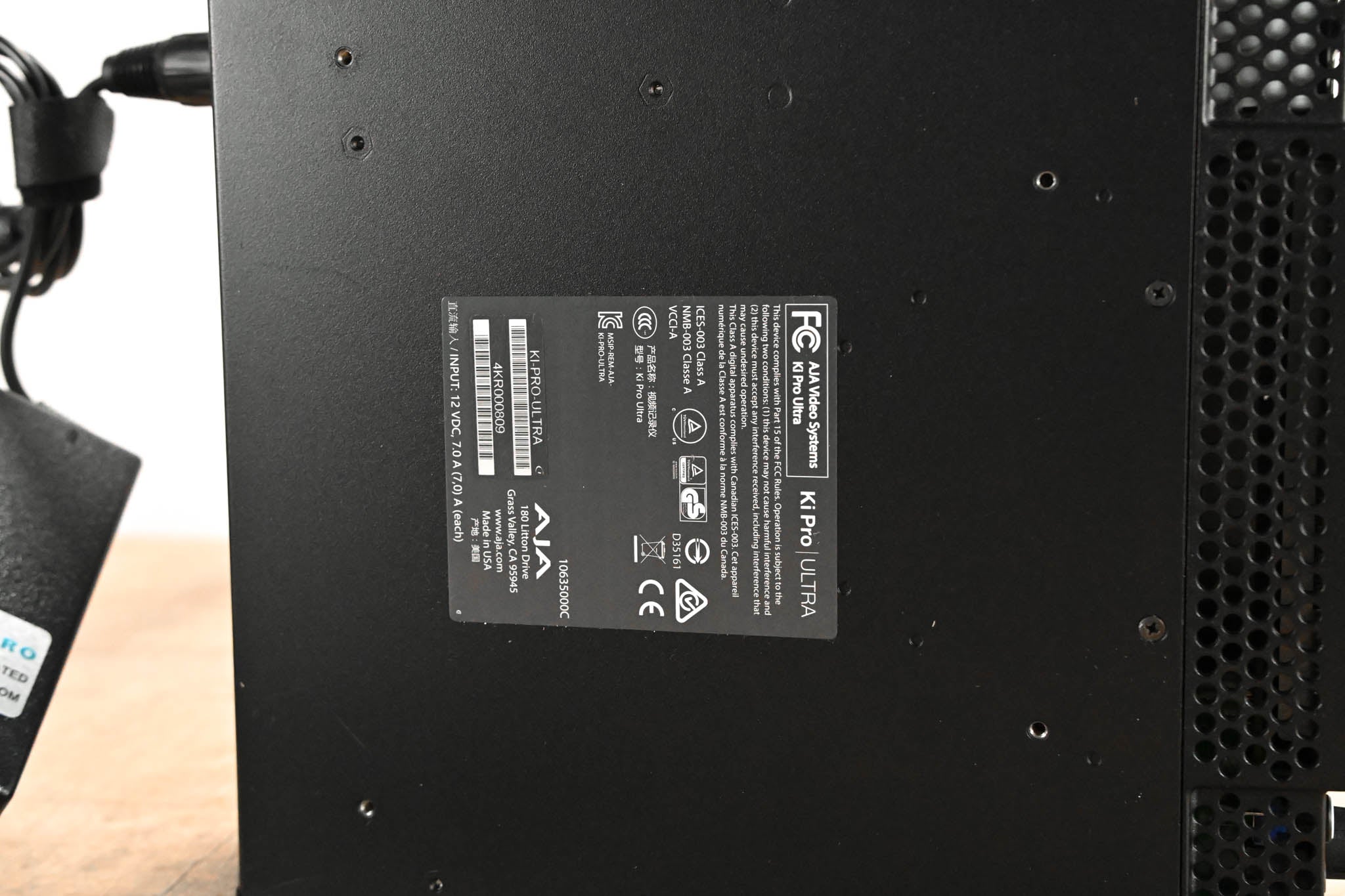 AJA Ki Pro Ultra File Based Recorder/Player