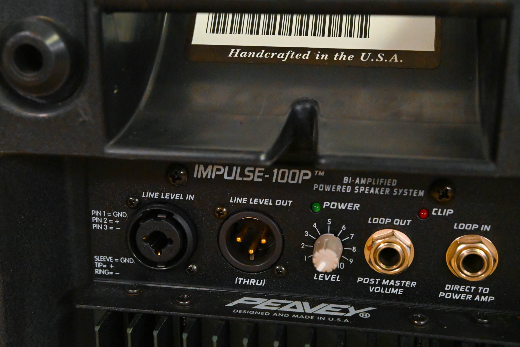 Peavey Impulse 100p 10" Bi-Amplified PA Speaker