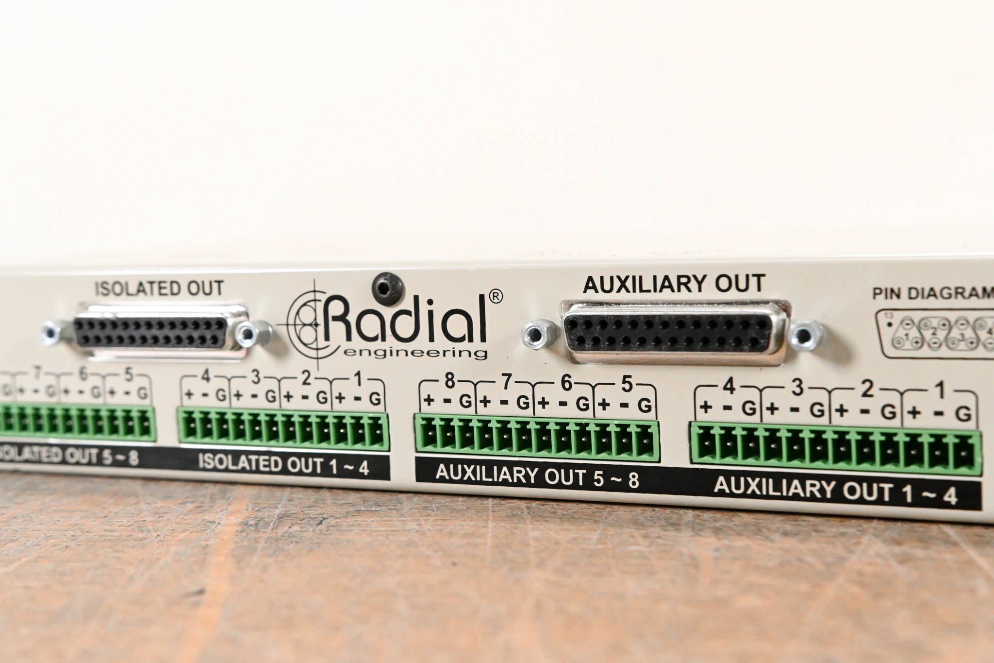 Radial Engineering OX8-r 8-Channel Microphone Splitter