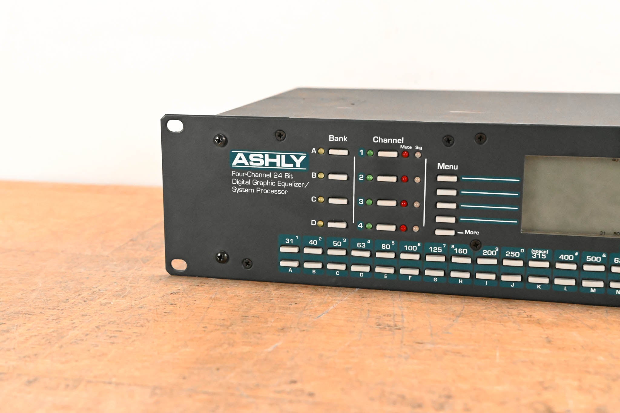 Ashly Protea System II 4.24G 4-Channel Digital Graphic Equalizer