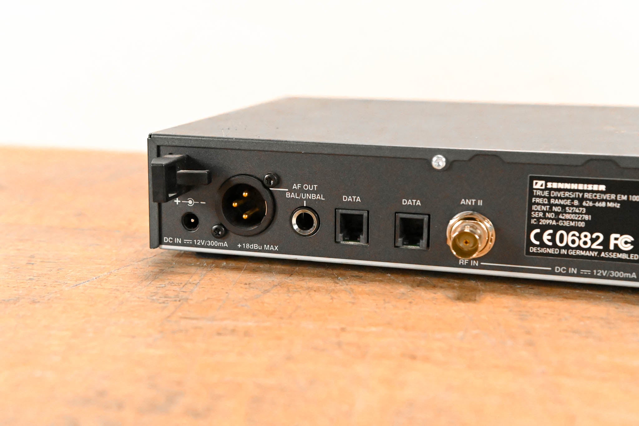 Sennheiser EM 100 G3 Wireless Receiver - 626-668 MHz (NO POWER SUPPLY)
