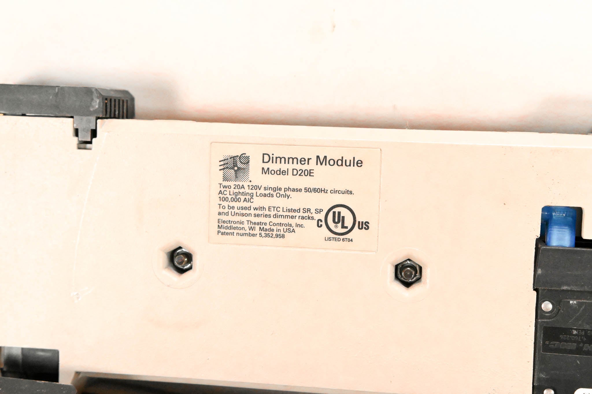 ETC D20E Dual 20A Dimmer Module (Pack of 4)