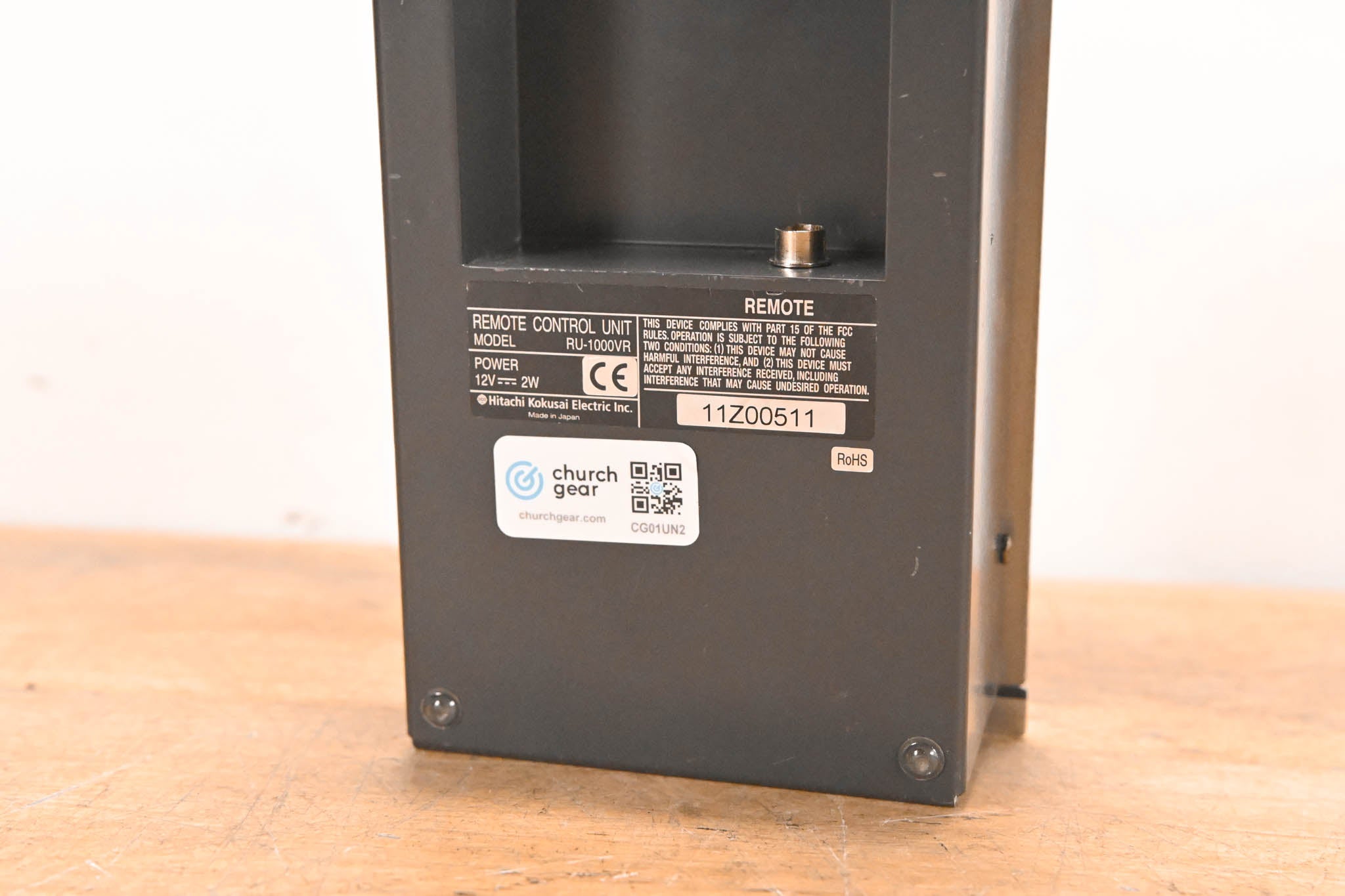 Hitachi RU-1000VR Remote Control Panel