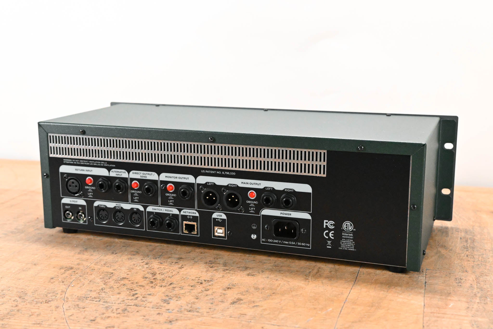 Kemper Profiler Rack Rackmount Profiling Amp Head