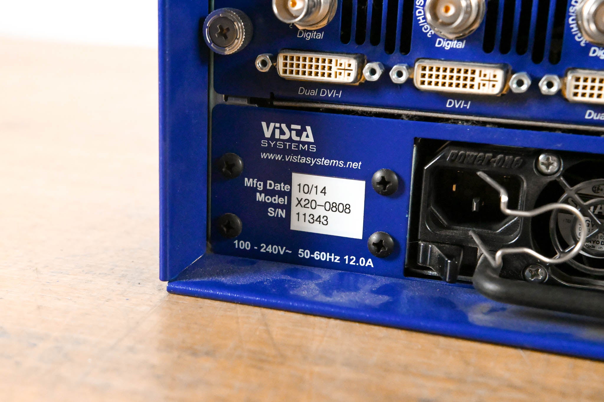 Vista Systems Spyder X20-0808 Video Processor