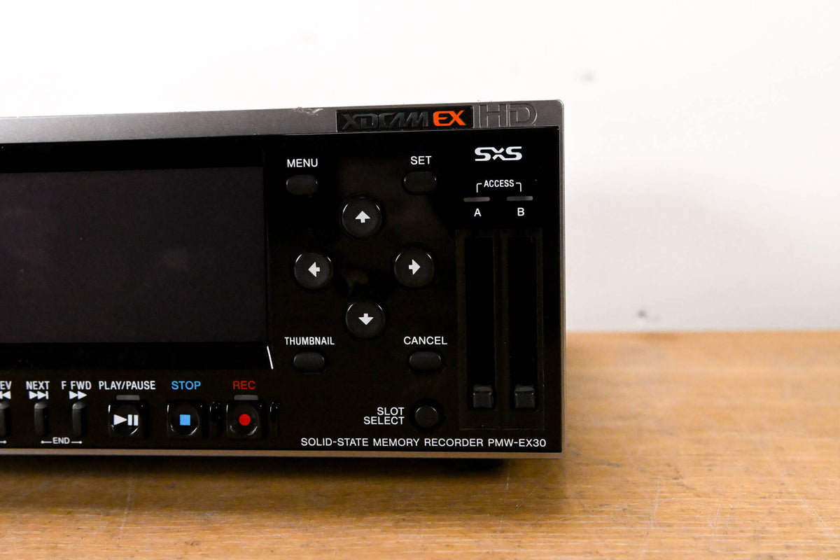 Sony PMW-EX30 XDCAM EX Recording Deck (NO POWER SUPPLY)
