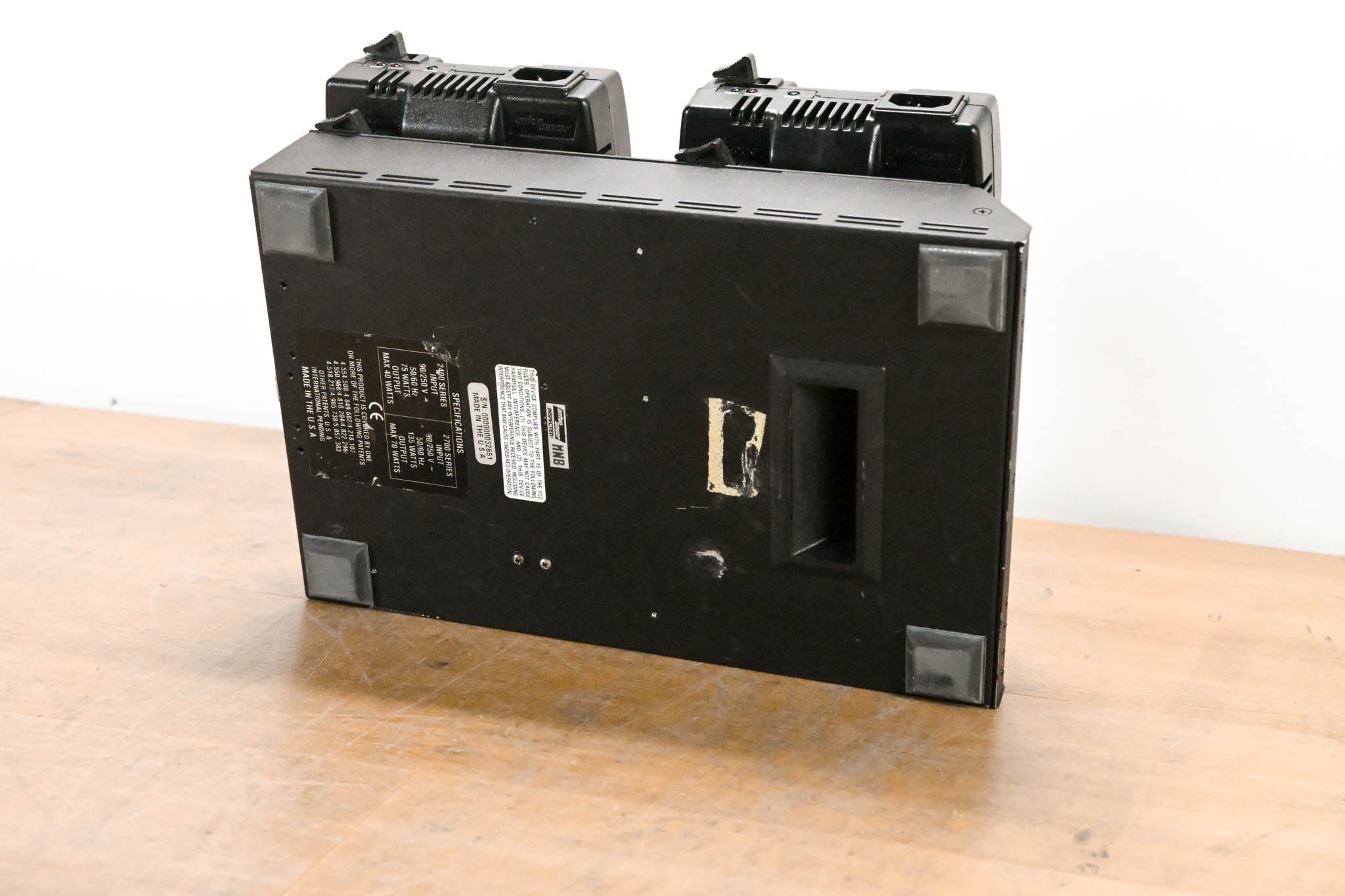 Anton Bauer Q-2702 QUAD PowerCharger w/ 2x Tandem PSU