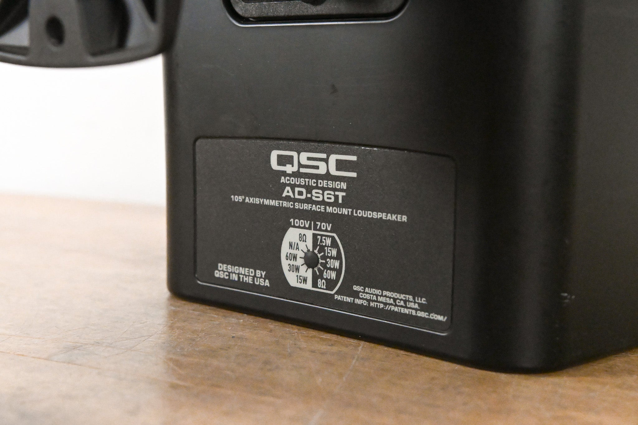 QSC AD-S6T AcousticDesign Series 6.5" 2-Way 150W Loudspeaker