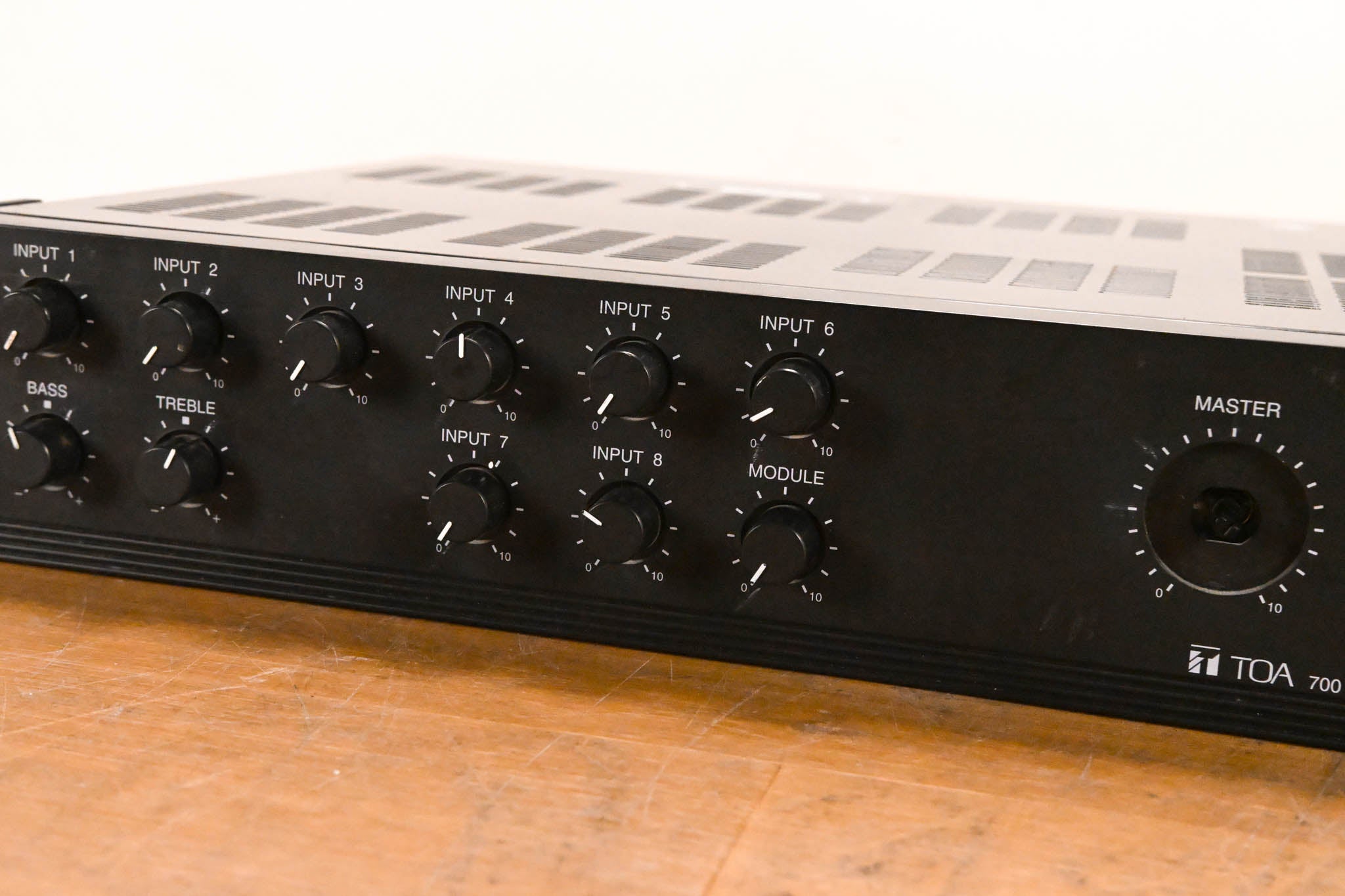 TOA A-724 240-Watt Rackmount Amplifier/Mixer