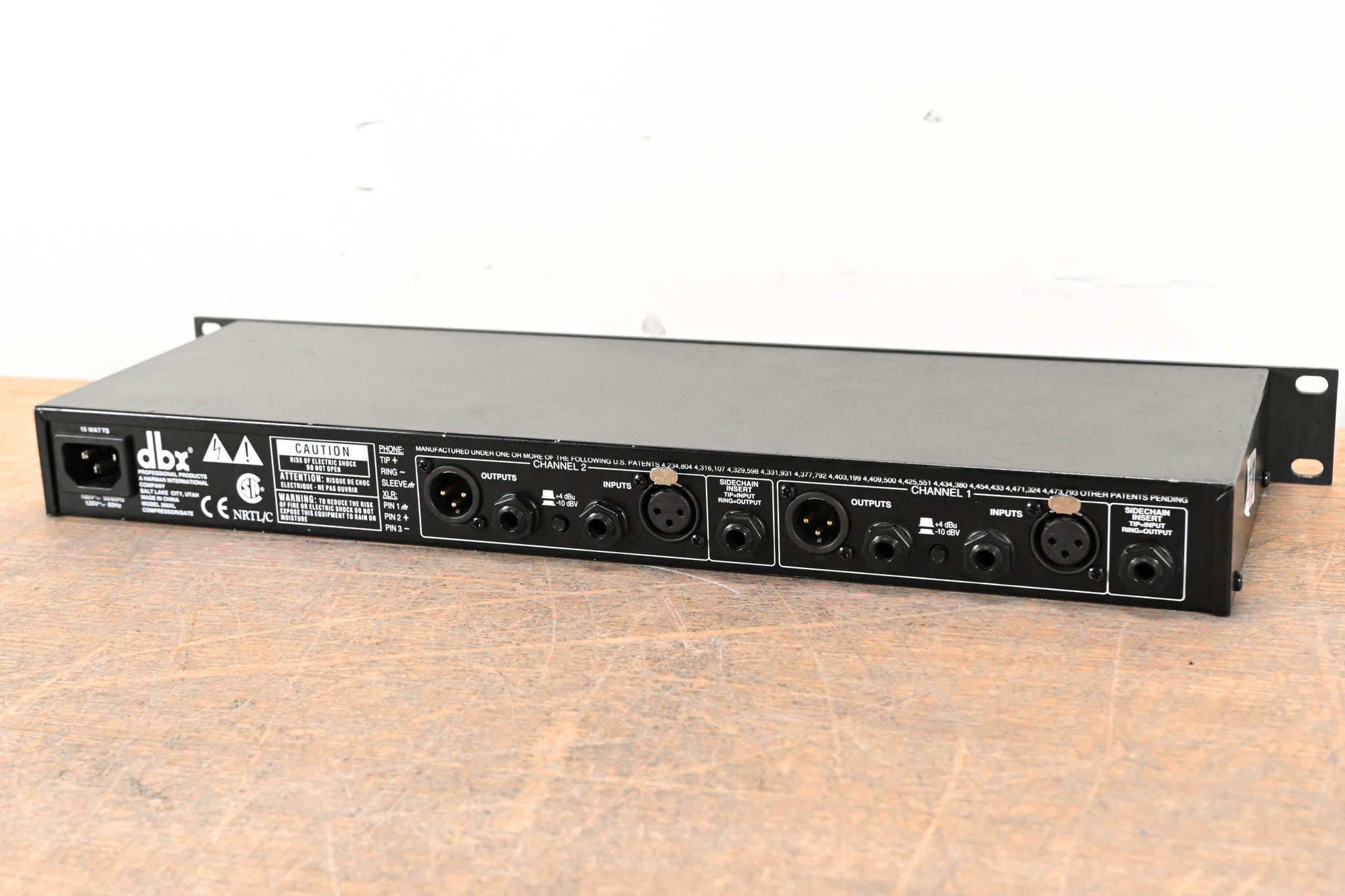 dbx 266XL 2-Channel Compressor/Gate