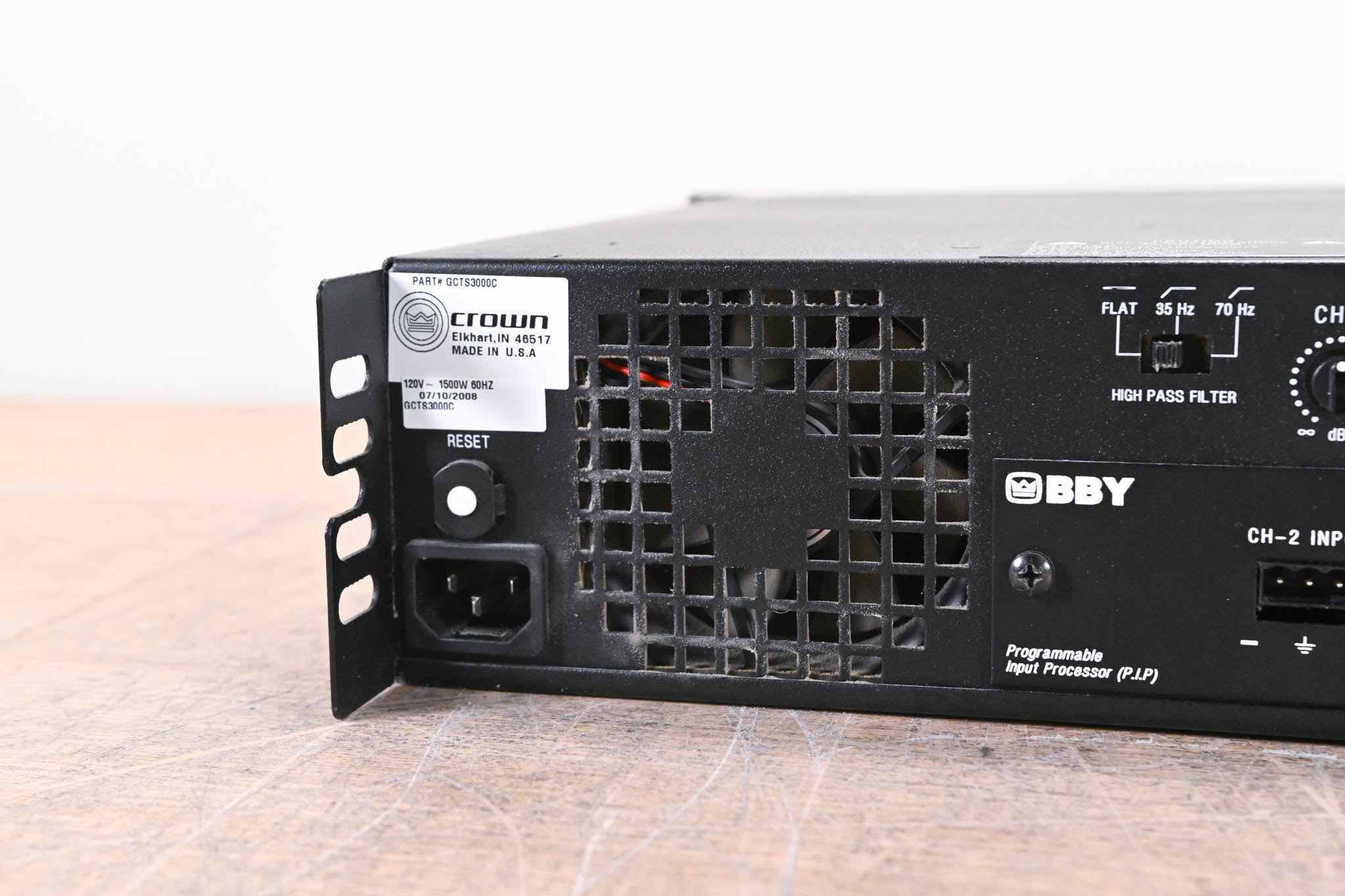 Crown CTs 3000 2-Channel Power Amplifier