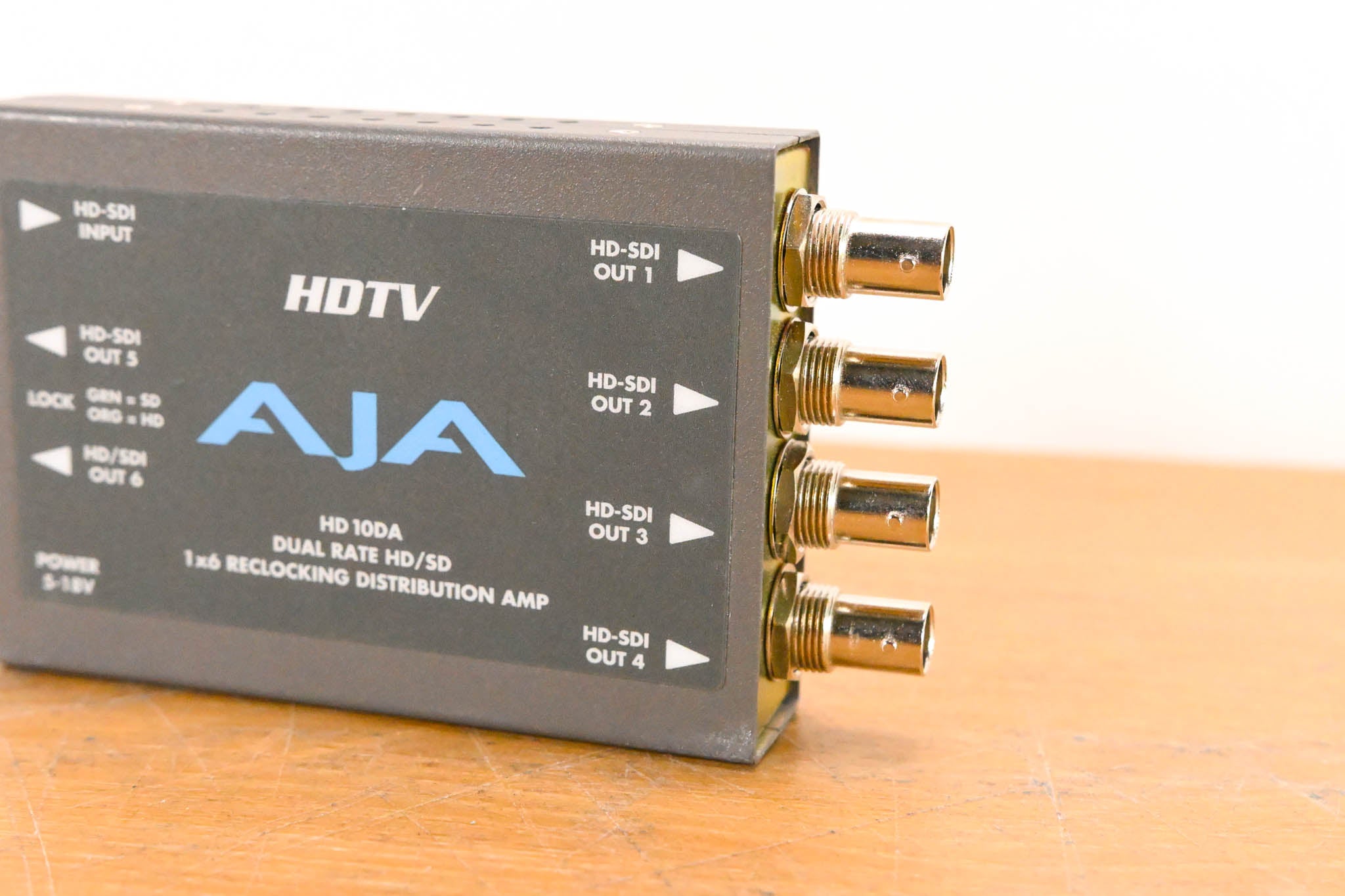 AJA HD10DA 1x6 Distribution Amplifier (NO POWER SUPPLY)