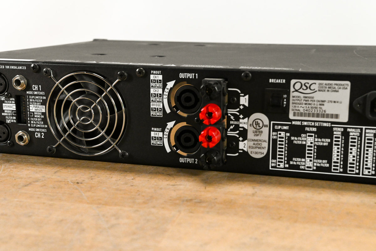 QSC RMX850 2-Channel Power Amplifier