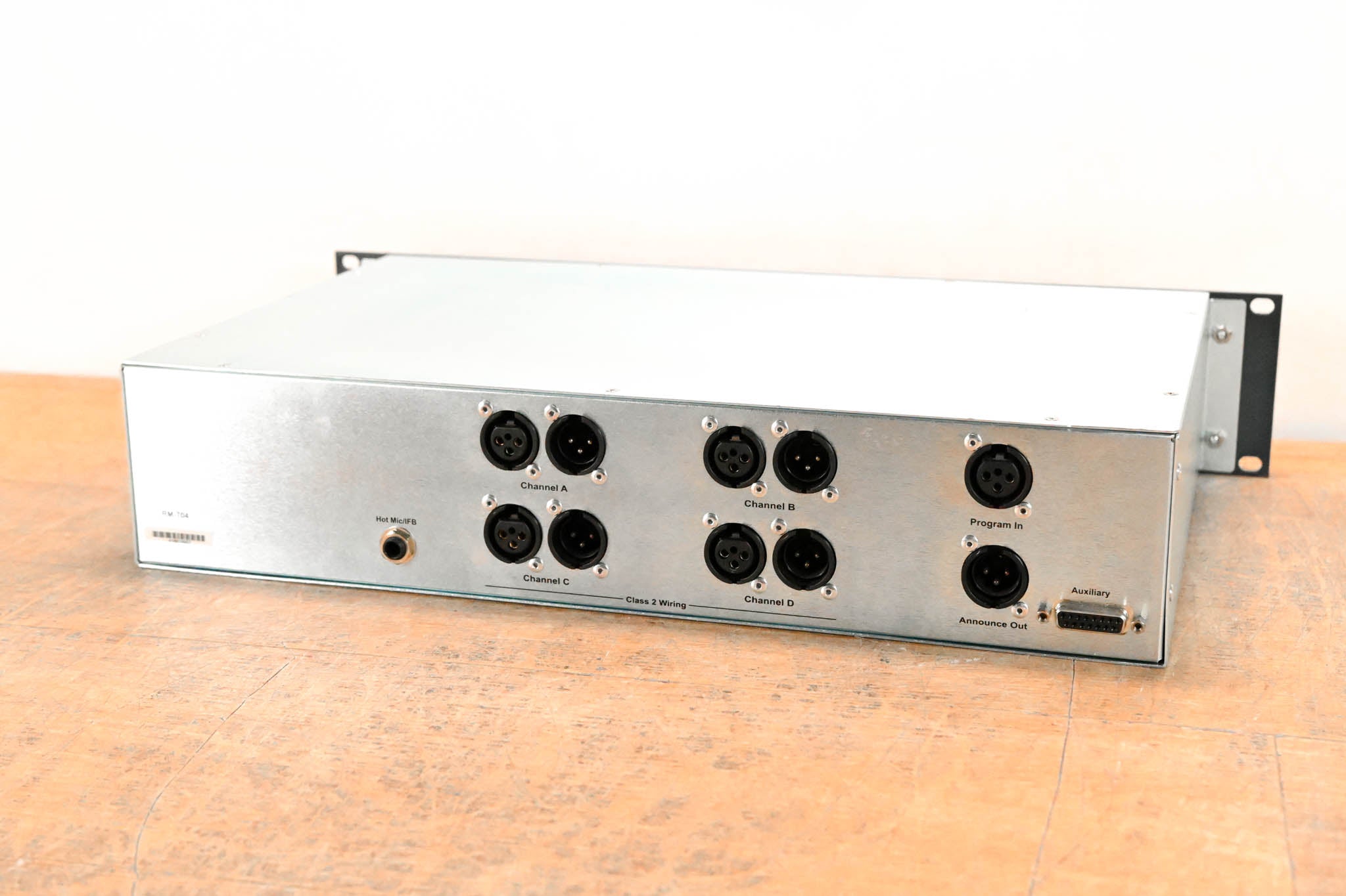 Clear-Com RM-704 2RU 4-Channel Intercom Remote Station