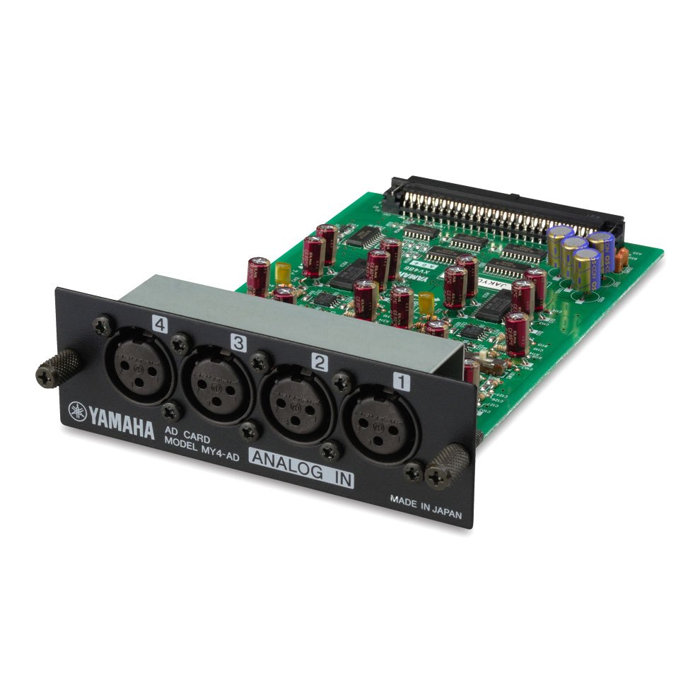 4-CH Line-Level Analog Input Card