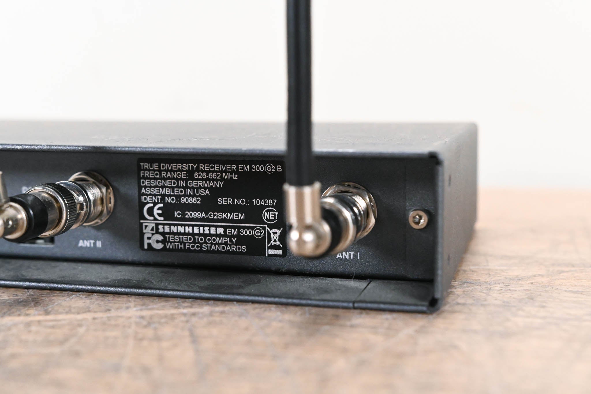 Sennheiser EM 300 G2 Wireless Receiver - 626-662 MHz (NO POWER SUPPLY)